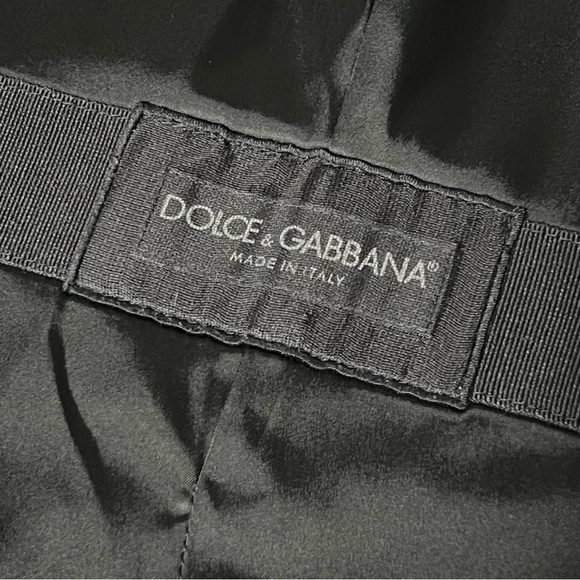 dolce & Gabbana Dark Gray Virgin Wool Blend Women Blazer - Picture 8 of 15